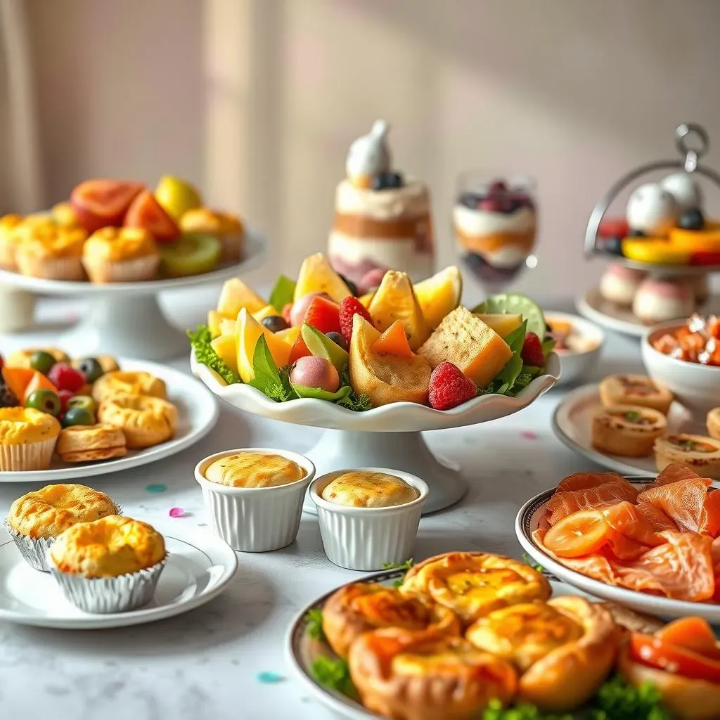 Variety of Easter Brunch Buffet Ideas