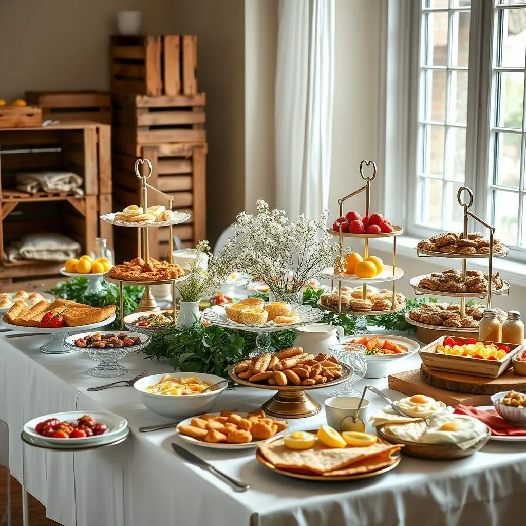 Wedding and Celebration Breakfast Buffet Table Ideas