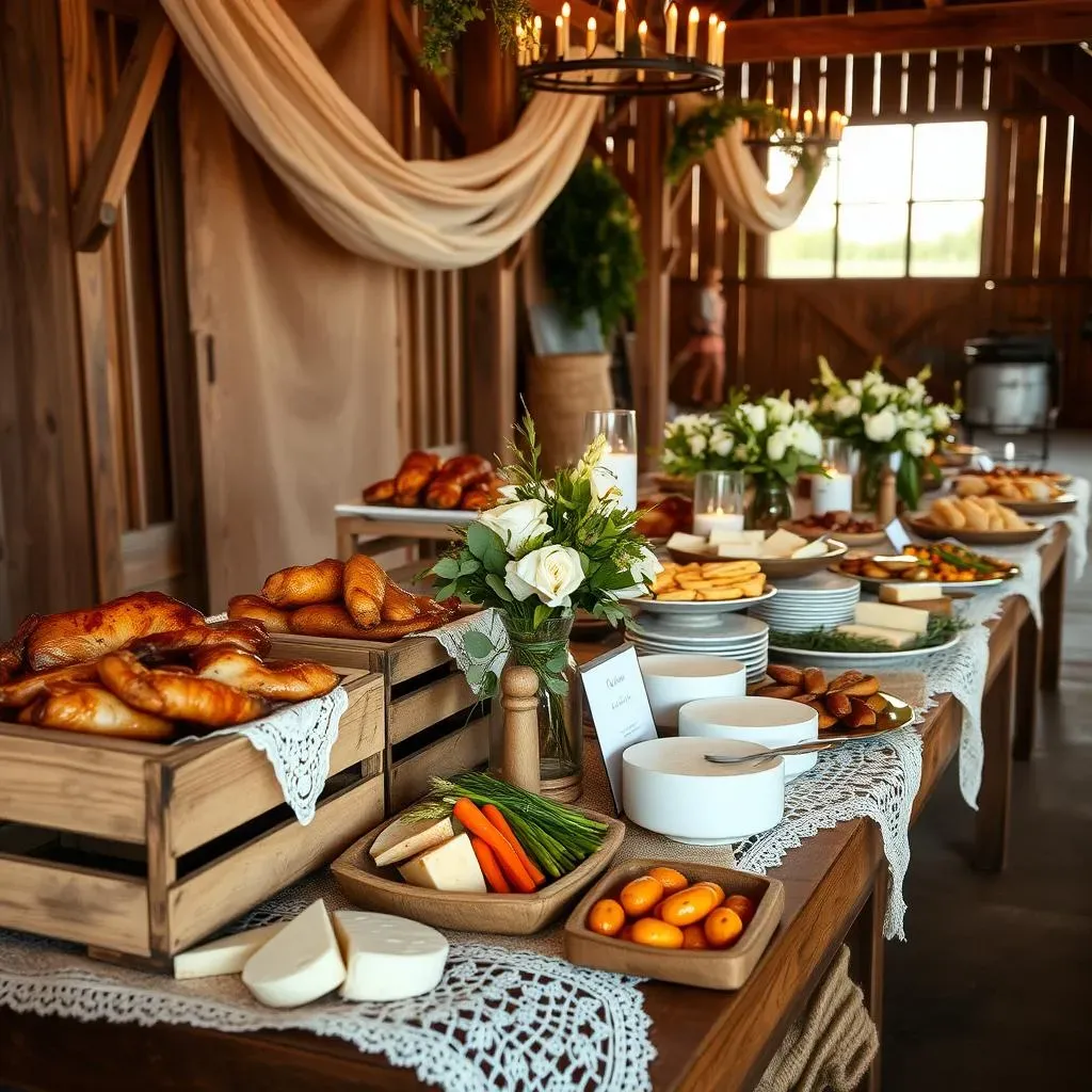 Ultimate Wedding Buffet Ideas for Rustic Weddings