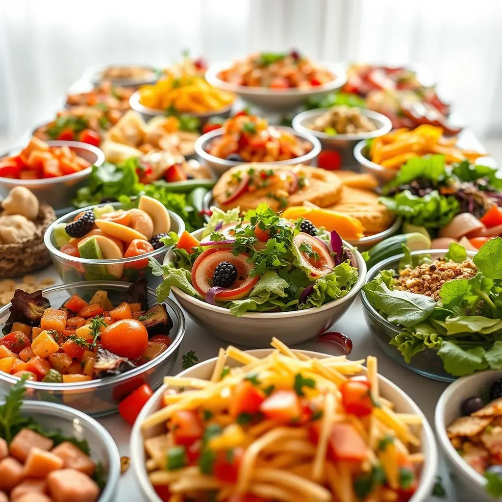 Ultimate Wedding Buffet Ideas with Fresh Salads