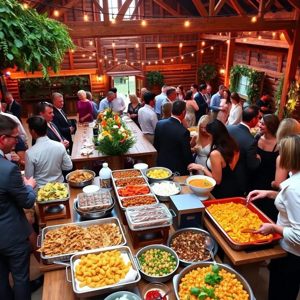 Ultimate Wedding Buffet Ideas with Interactive Elements