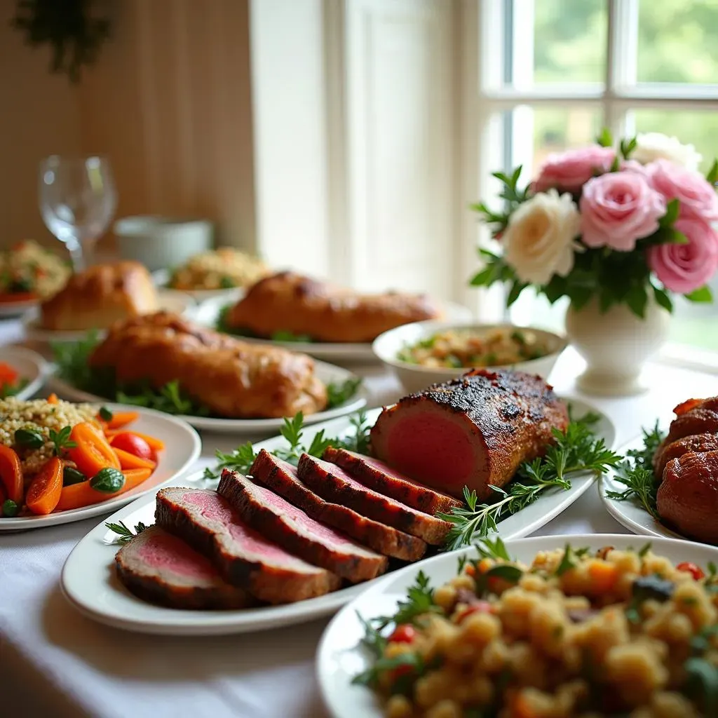 Ultimate Wedding Buffet Ideas with Roasted Meats