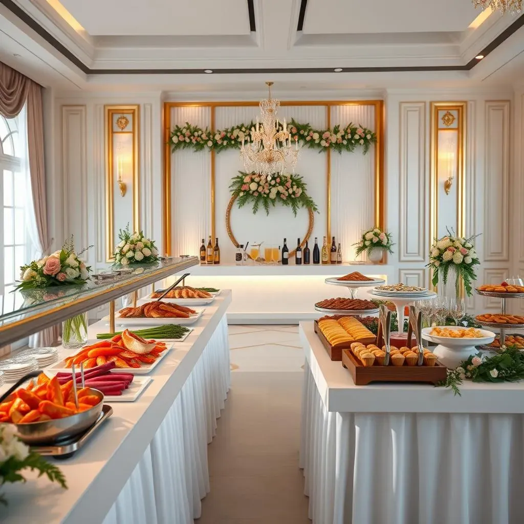 Ultimate Wedding Buffet Ideas with Signature Cocktails