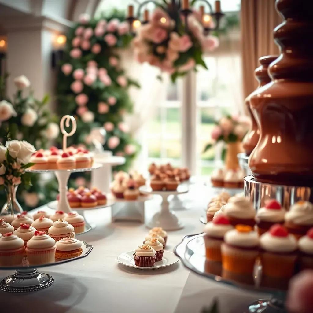 Ultimate Wedding Buffet Ideas with Sweet Stations