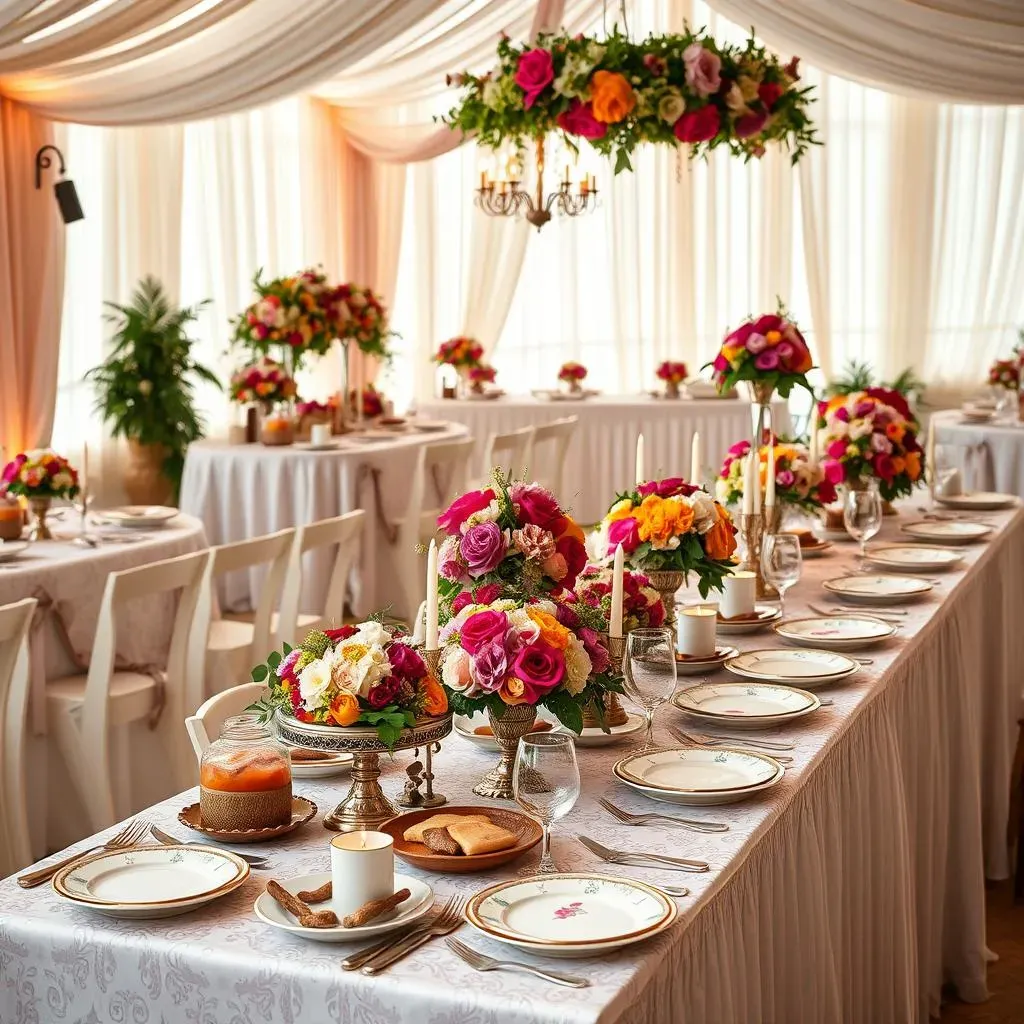 Ultimate Wedding Buffet Ideas with Themed Tables