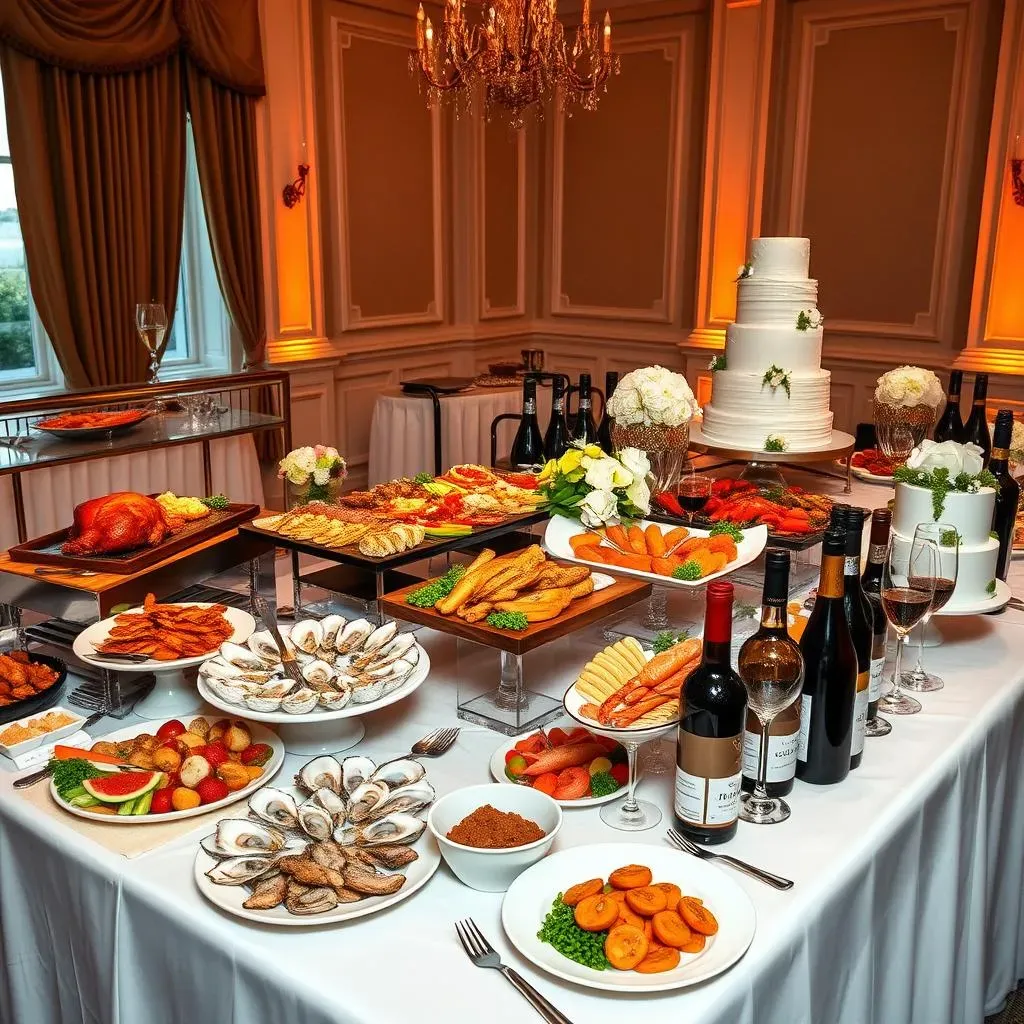 Ultimate Wedding Buffet Ideas with Wine Pairings