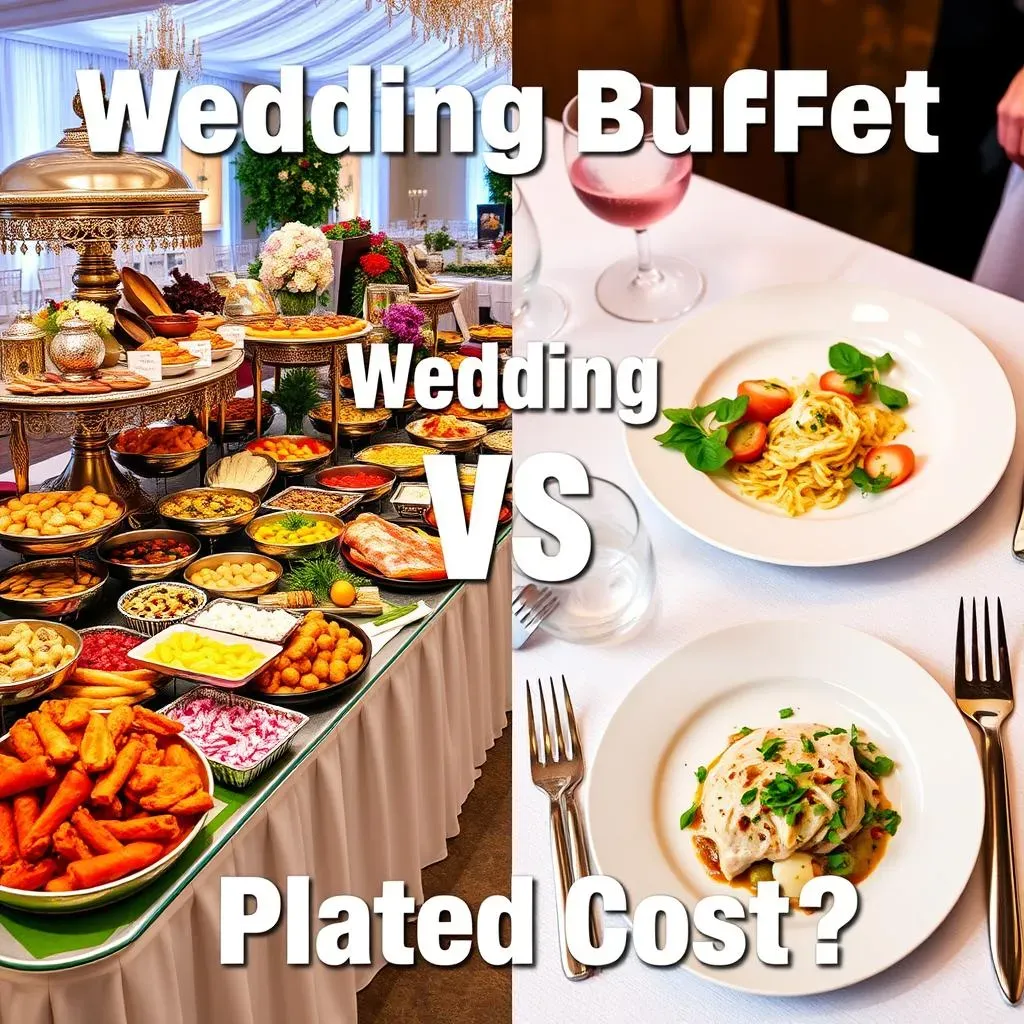 Ultimate Guide to wedding buffet vs plated cost