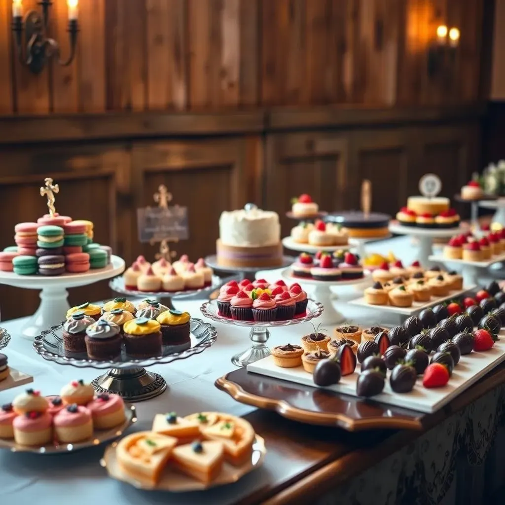 Ultimate wedding dessert buffet ideas to impress