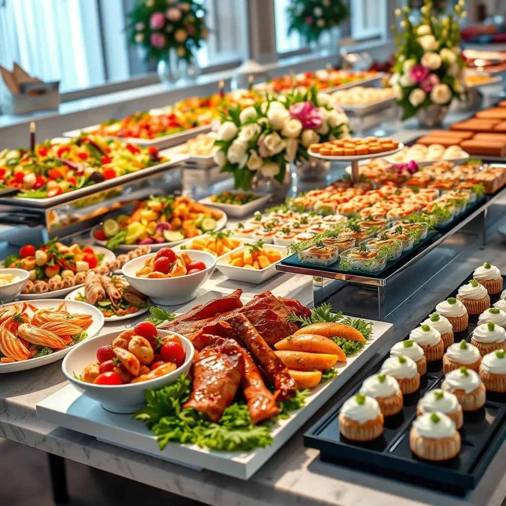 Simple wedding dinner ideas buffet guests will love