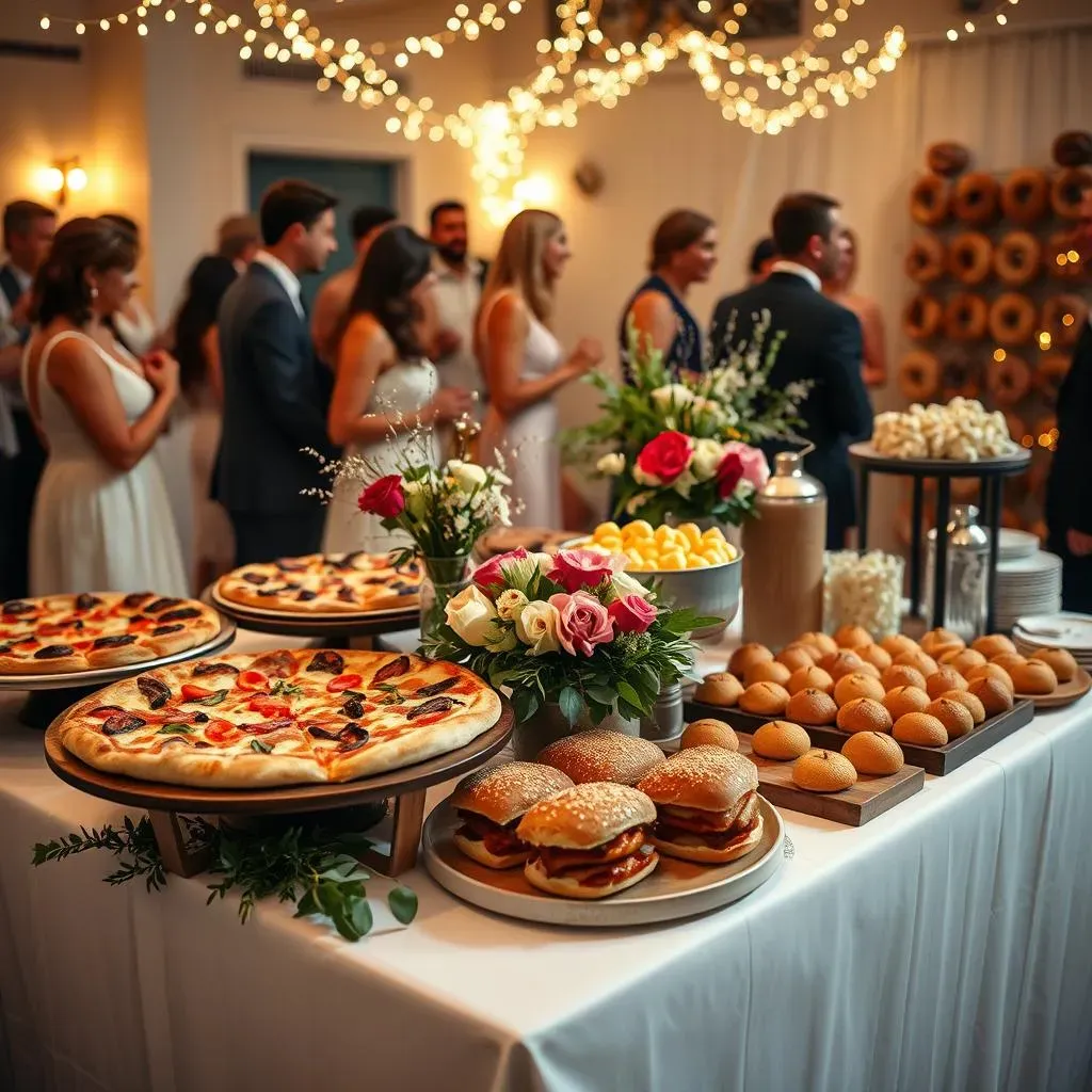Stunning wedding evening buffet ideas your guests crave