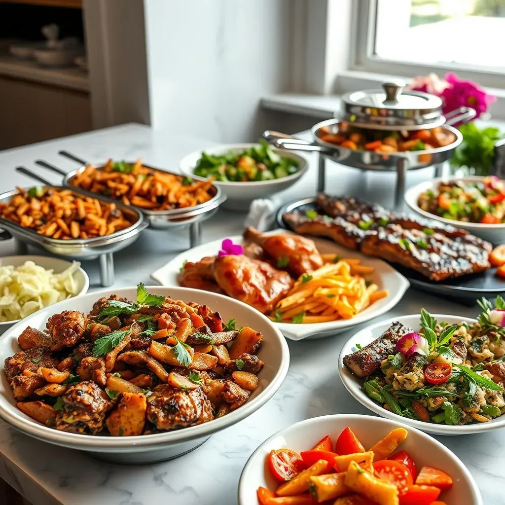 Impressive wedding hot buffet food ideas to wow guests