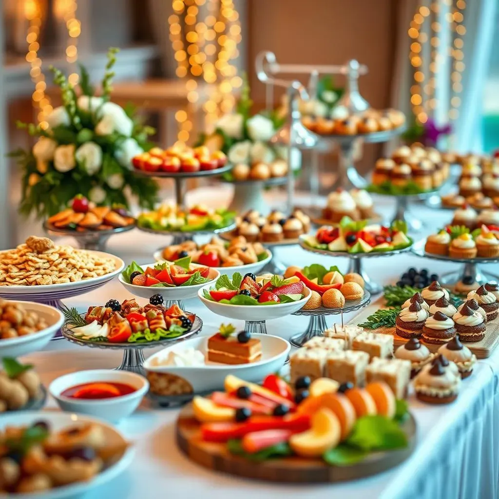 Ultimate wedding menu ideas buffet for any style