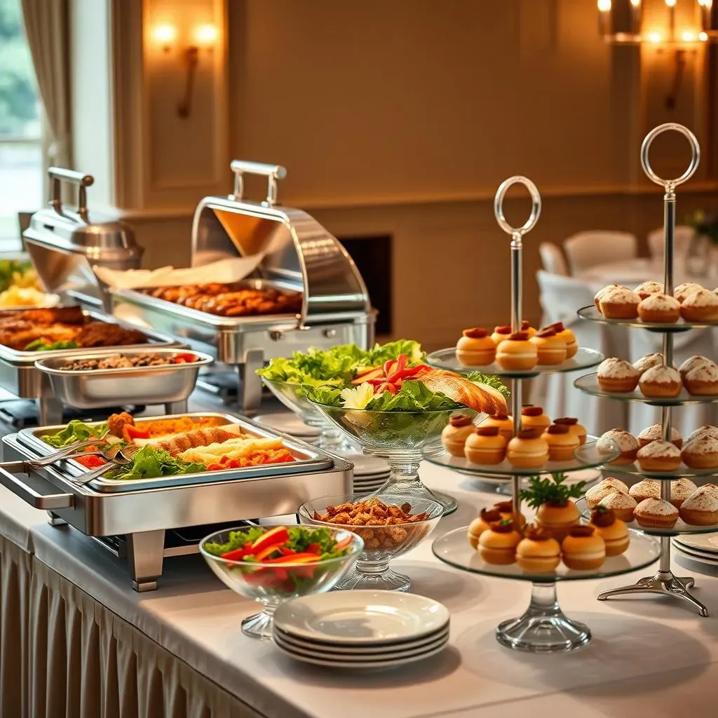 15 Great wedding reception buffet menu ideas