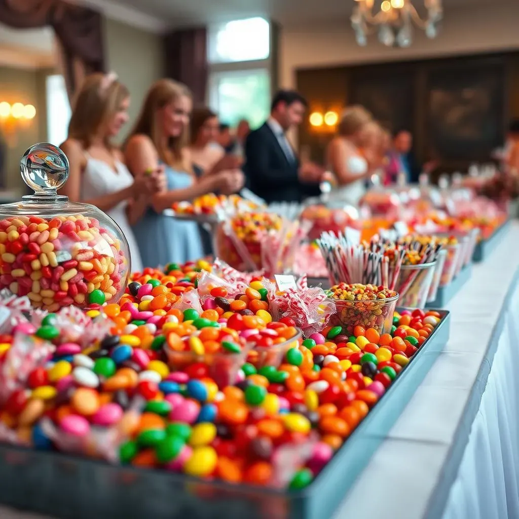 What Exactly is a Wedding Reception Candy Buffet?