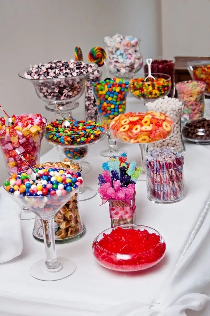 Why a DIY Candy Buffet is a Party Hit