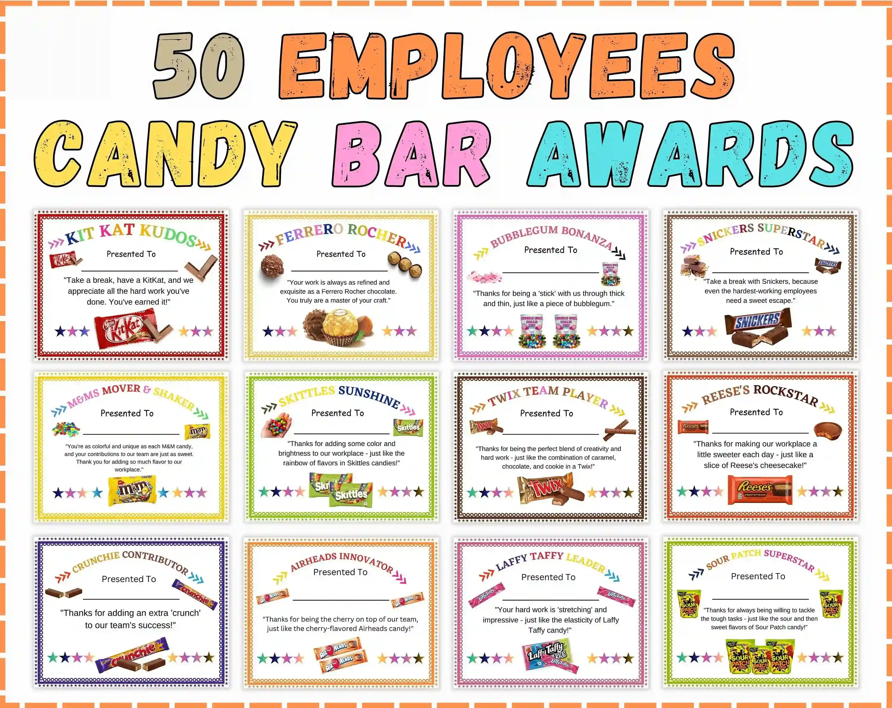 Why Bring Candy Bar Ideas to Work?