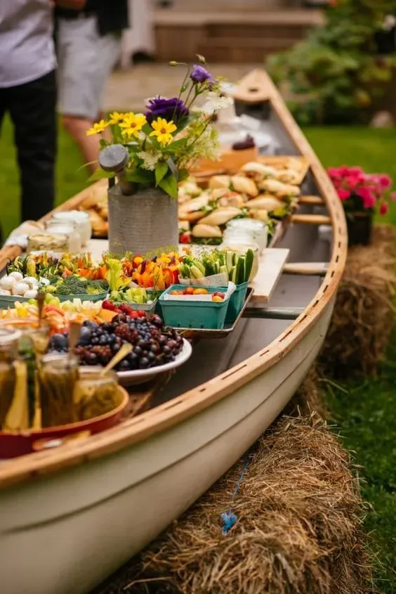 Why Buffets Just Make Sense for Outdoor Weddings