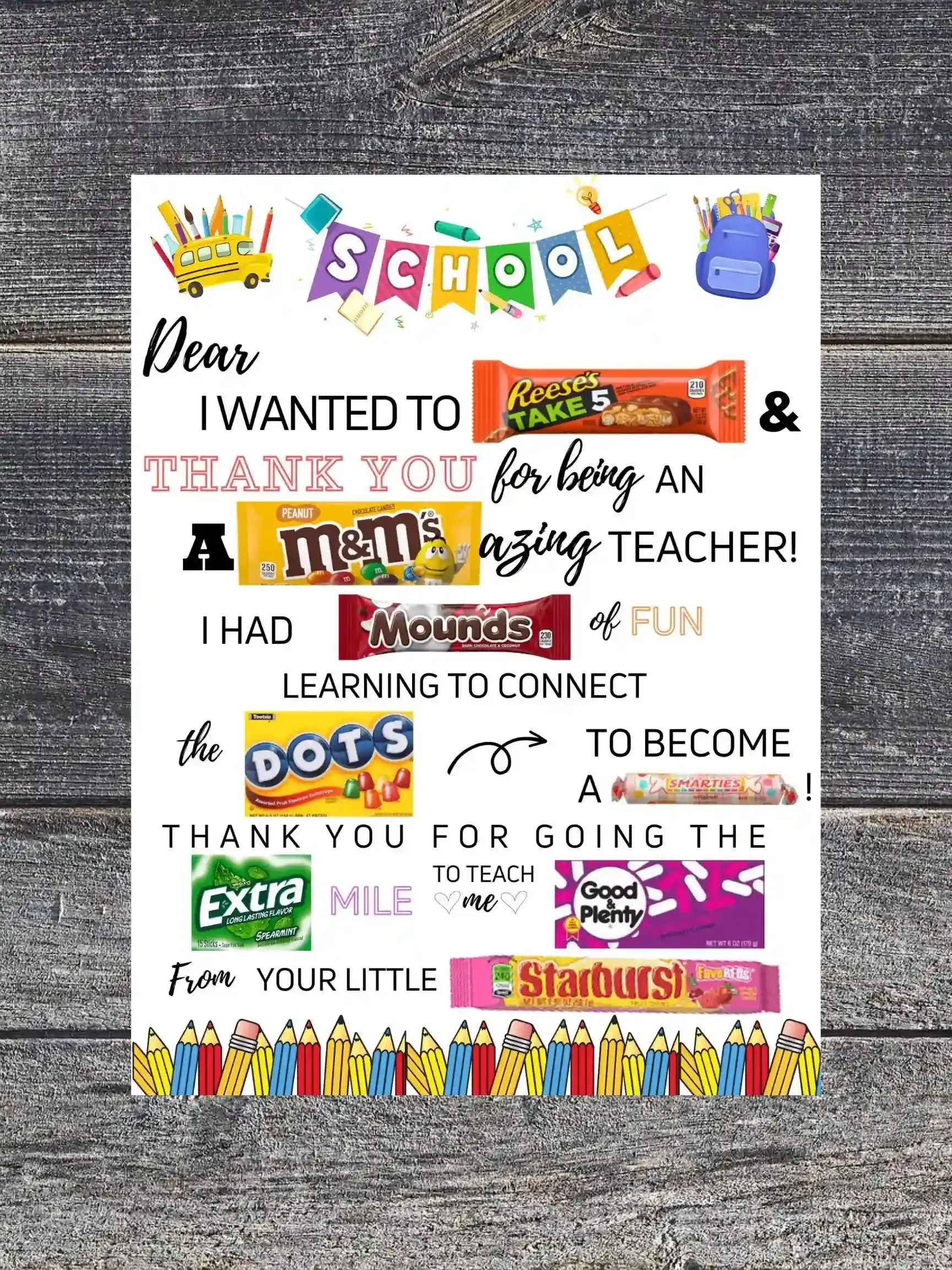 Why Candy Bar Ideas for Teachers Work