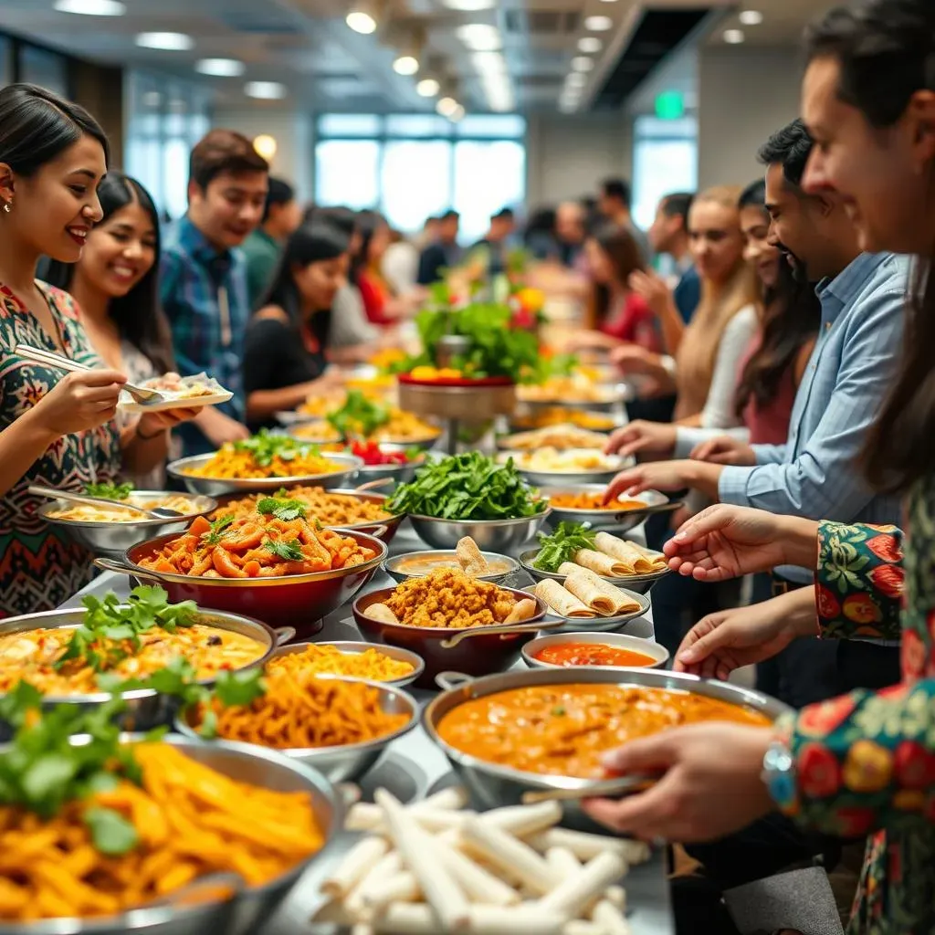 Why Choose International Cuisine for Your Corporate Buffet?