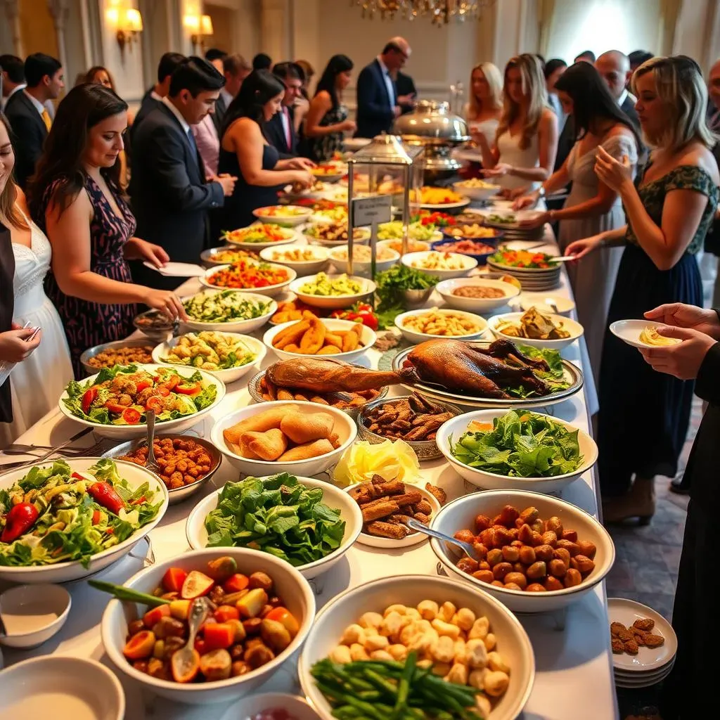 Why Consider Wedding Buffet Setup Ideas? Costs and Compromises