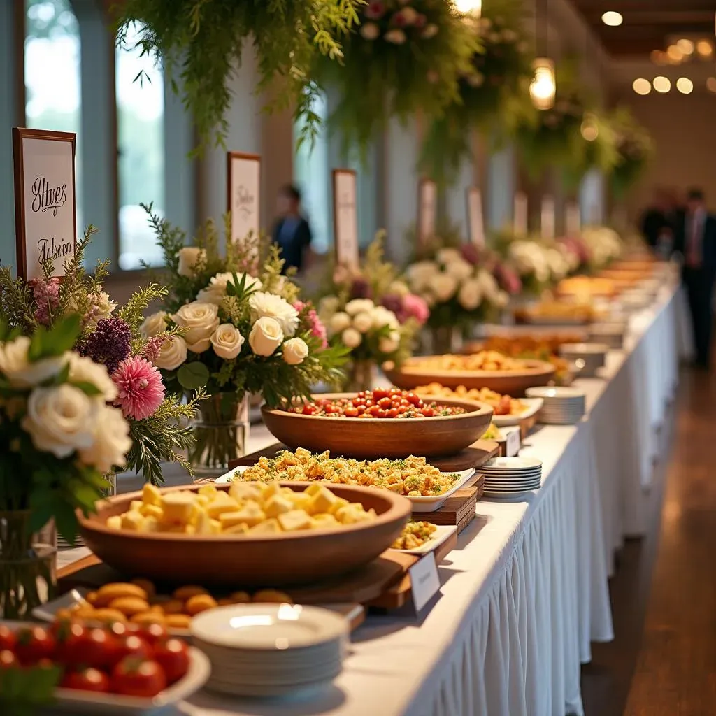Why Wedding Buffet Images Matter for Planning