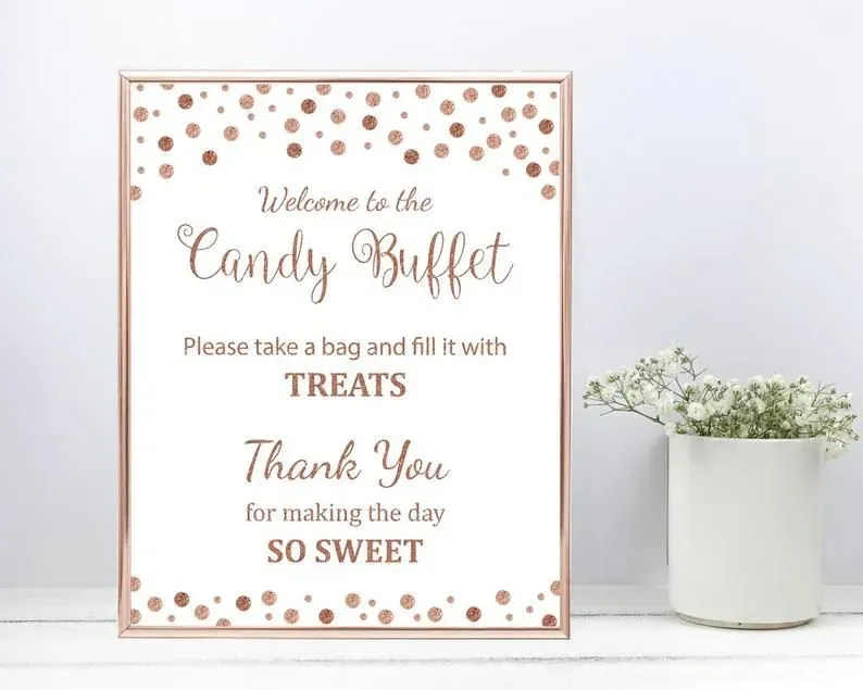 Why Your Candy Table Needs Killer Signage